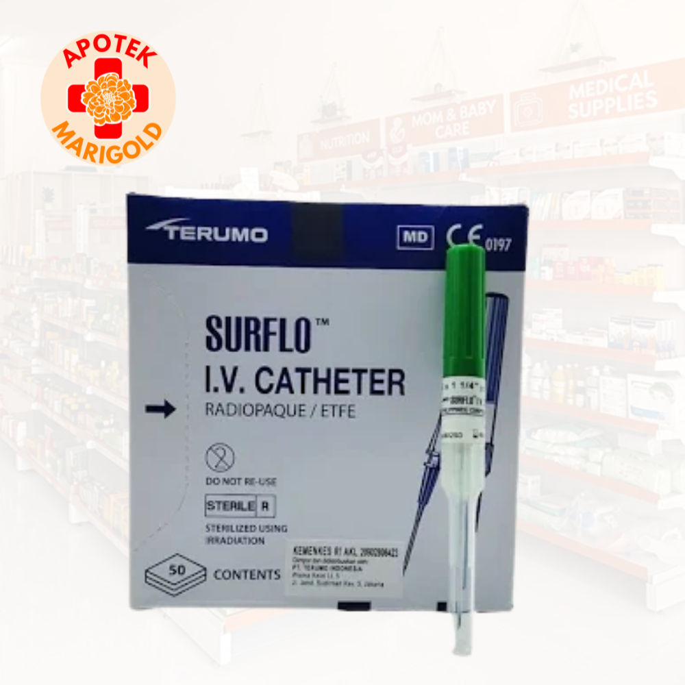 Terumo Surflo IV Catheter 18G 1 PCS