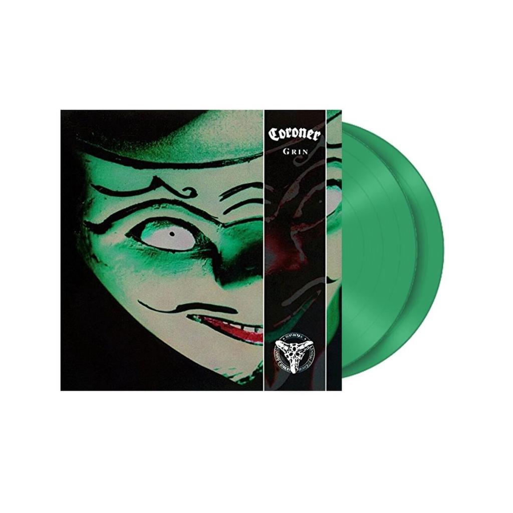 VINYL - CORONER - GRIN (2LP GREEN VINYL)