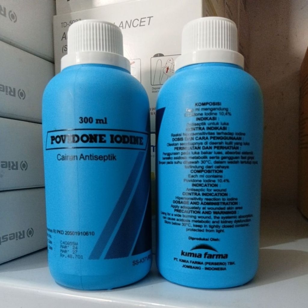POVIDONE IODINE KIMIA FARMA 300 MILI