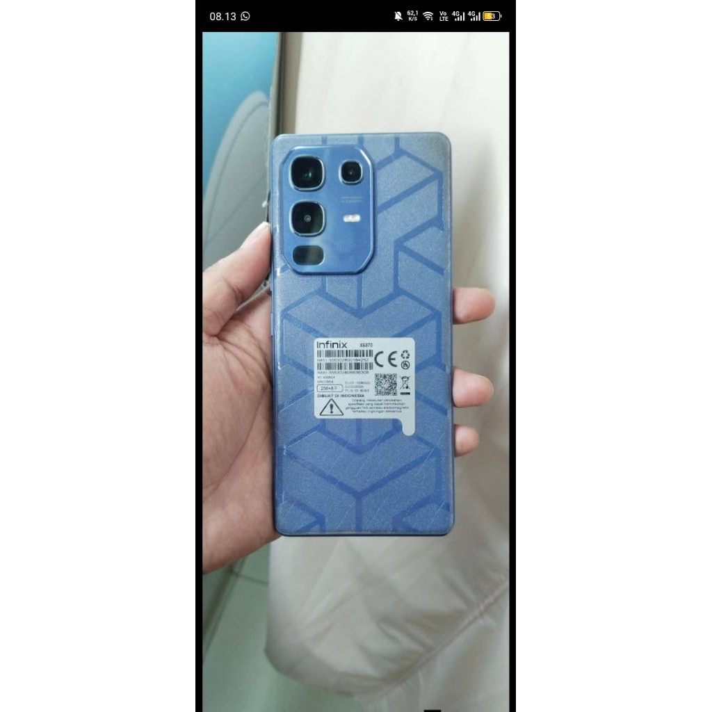 infinix note 50S second 8/256