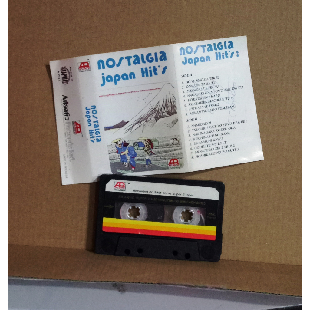 NOSTALGIA JAPAN HITS - Kaset