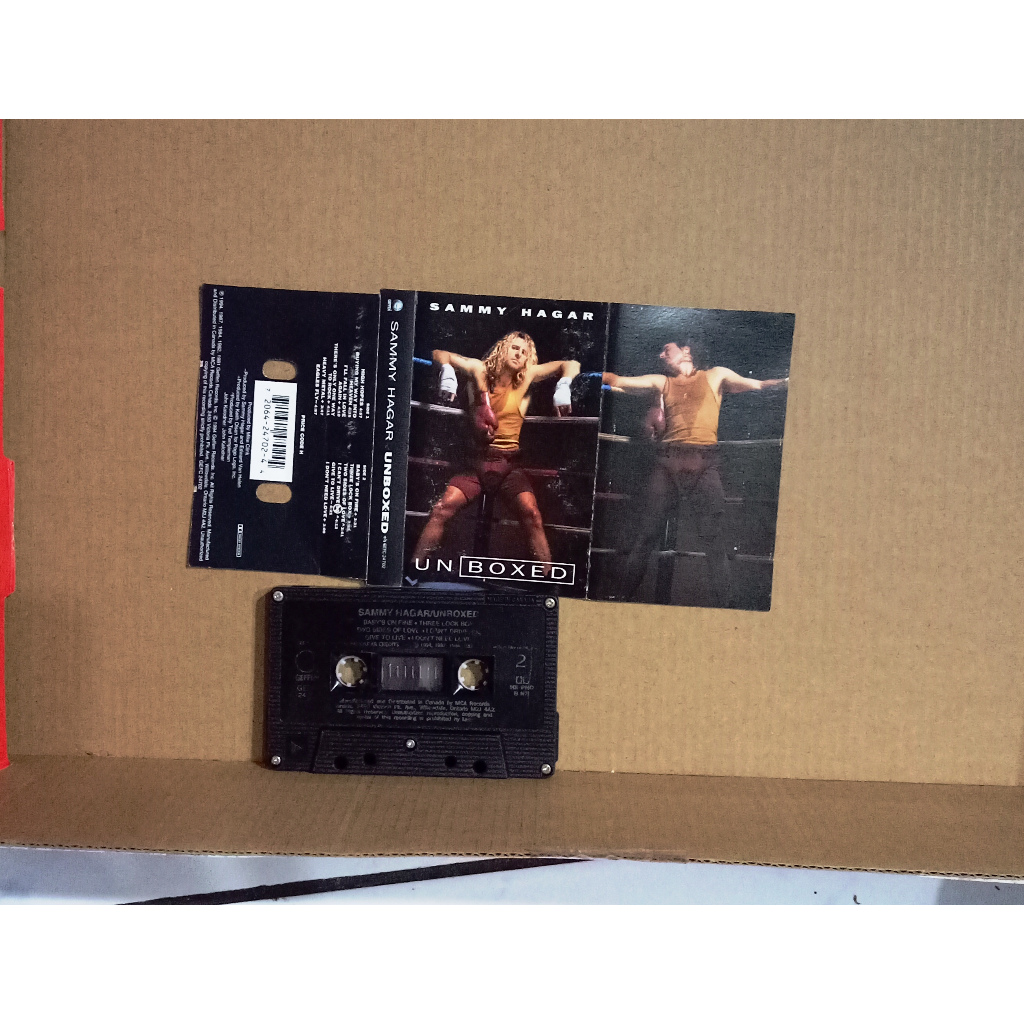 SAMMY HAGAR - UNBOXED - Kaset Impor