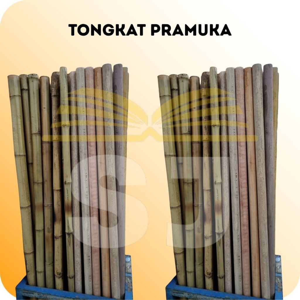 TONGKAT PRAMUKA  | TONGKAT KAYU PRAMUKA | TONGKAT BAMBU PRAMUKA