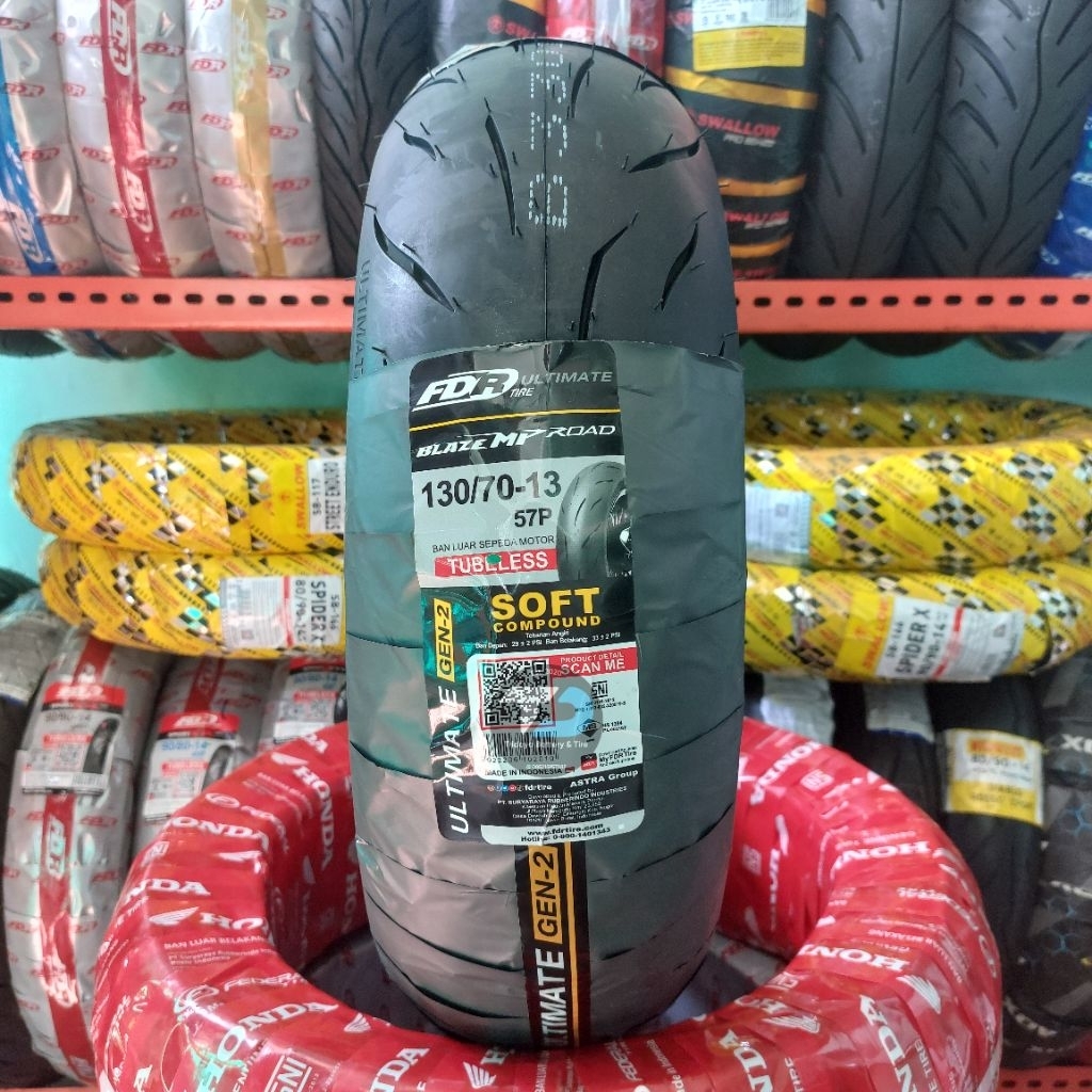 ban belakang standar nmax fdr blaze MP road 130/70-13
