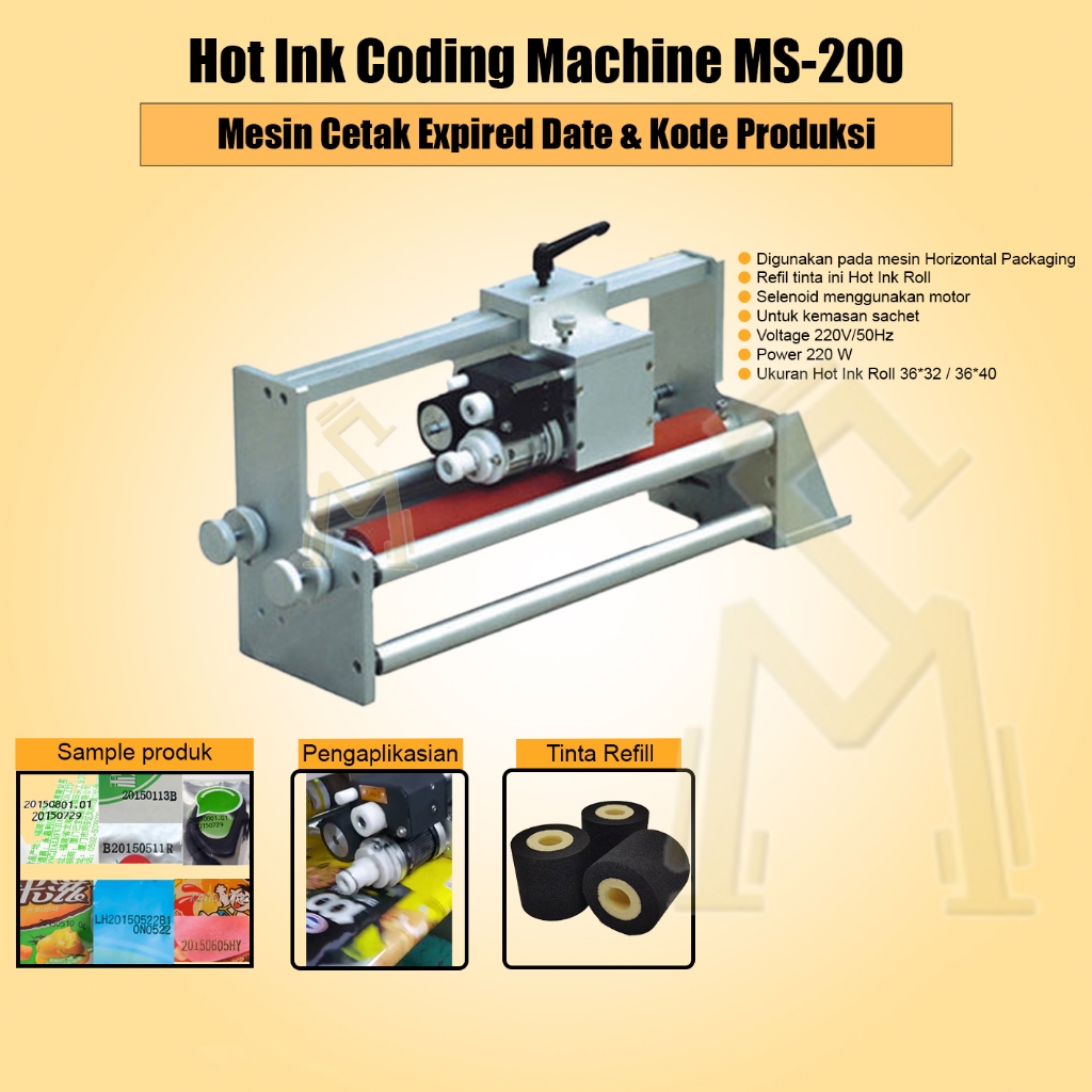 mesin expired date / mesin coding /  coding machine / gbm 200