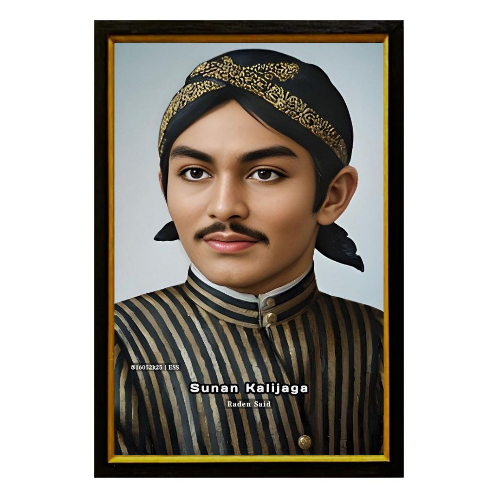 HIASAN DINDING AESTETIC GAMBAR SUNAN KALIJAGA