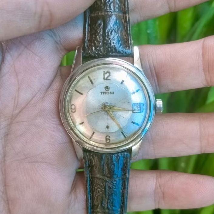 Jam Tangan Original Titoni Automatic Vintage