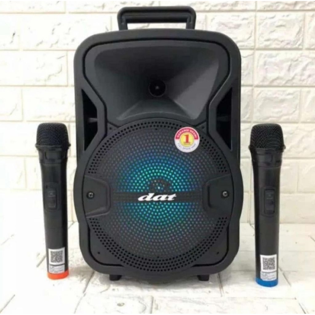 SPEAKER PORTABEL DAT DT 820QD 8 INCH SPEAKER BLUETOOTH