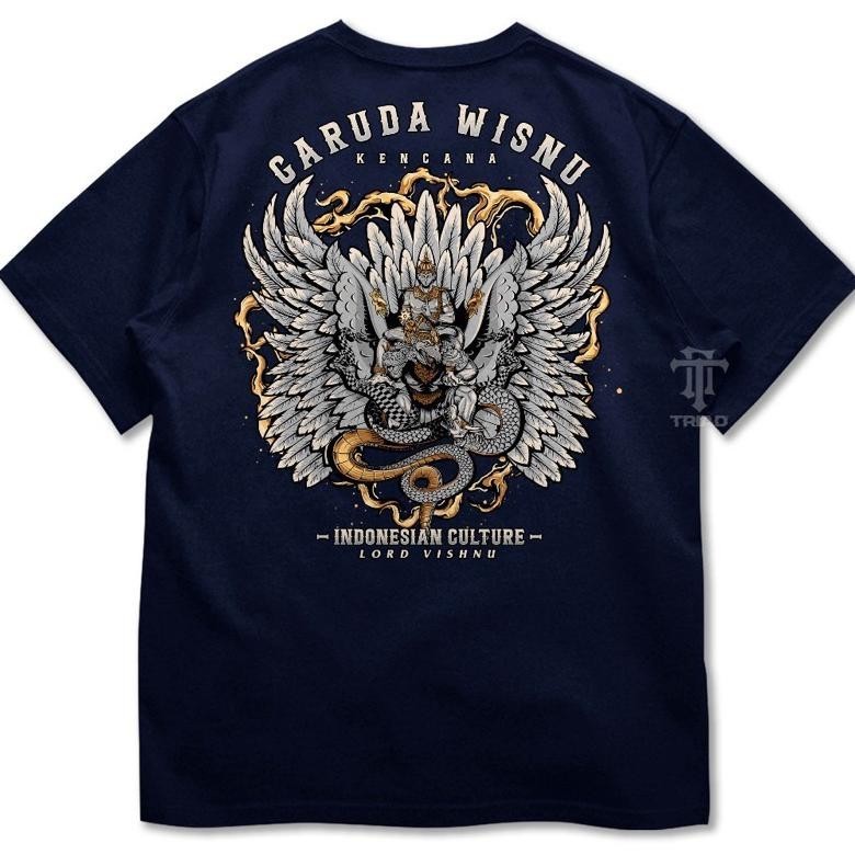 Ready Baju Kaos Garuda Wisnu Kencana T-Shirt GWK Indonesia Culture Series Mithology Budaya Jawa Bali