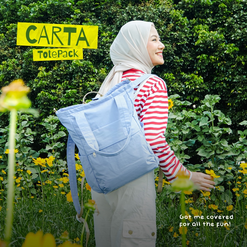 Tas Sekolah - Backpack Totepack Carta - Visval - Tas Ransel