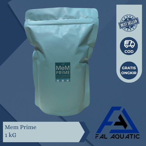 Pelet Mem 300-500 Mikron 1 KG / Pelet Ikan 3/5 / Mem Prime
