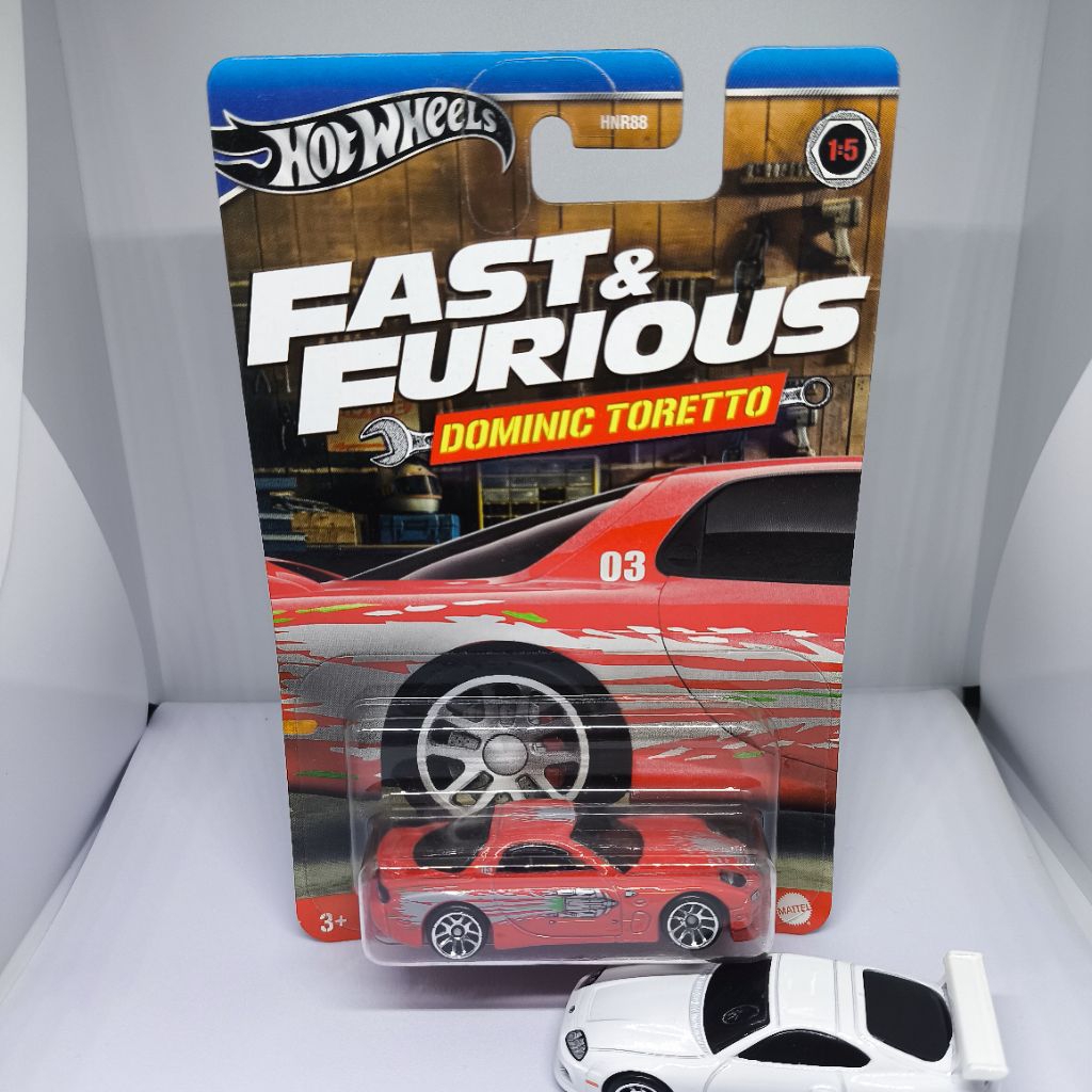 Hot Wheels 95 Mazda Rx-7 Fast Furious Dominic