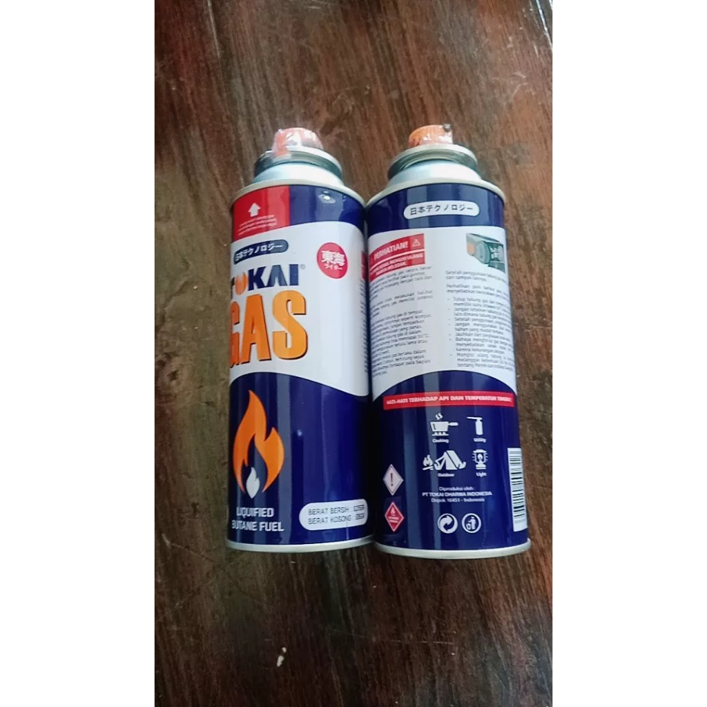 Gas Tabung Mini / Tabung gas portable / Gas kaleng  230gr /  Gas Camping / Gas BBQ Tokai (Baru bukan