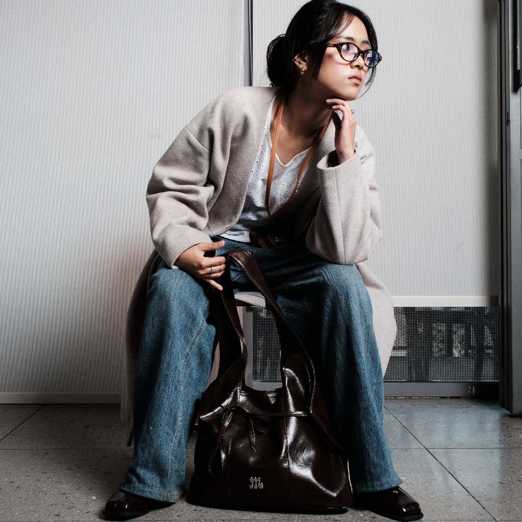 MAGIA Donna Bag Brownies Leather Totebag