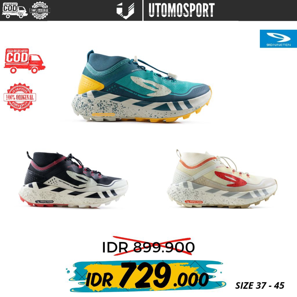 SEPATU TRAIL RUN HIKING YUZA MATTERHORN 2.0