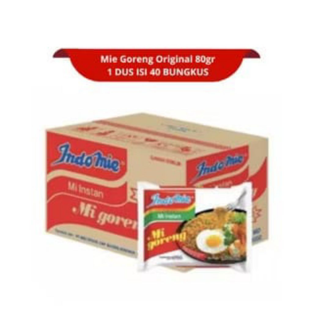 [1 DUS ISI 40] INDOMIE MIE GORENG ORIGINAL RENDANG AYAM GEPREK ACEH