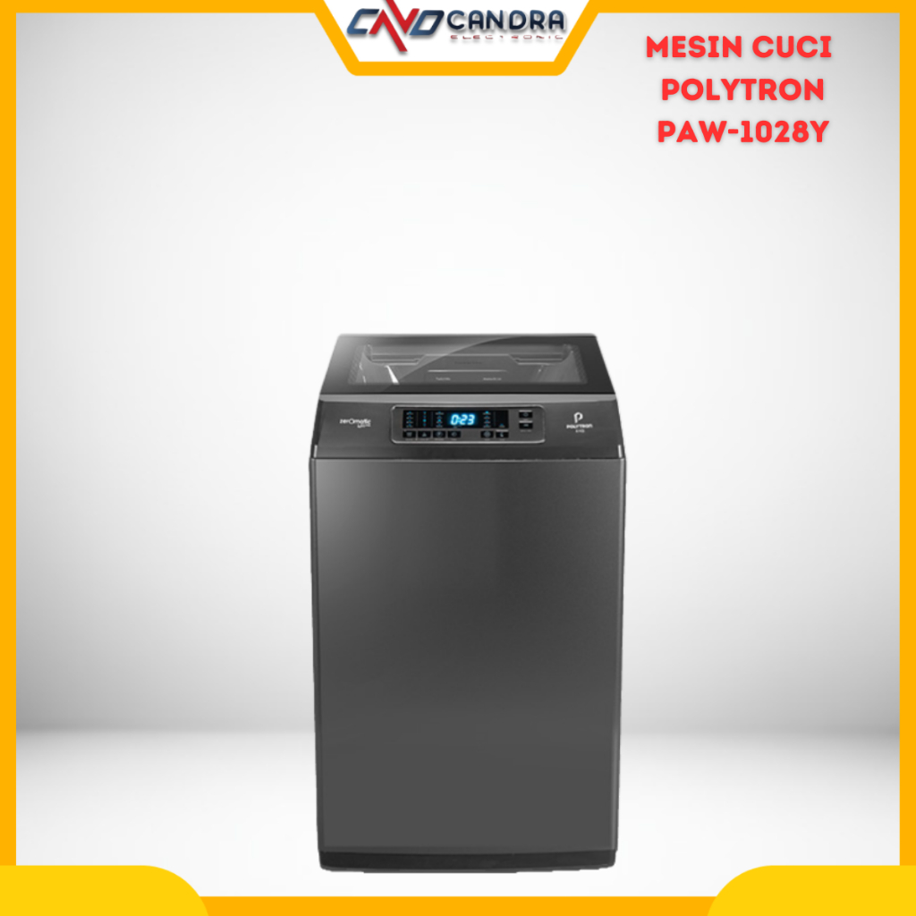 Mesin Cuci Satu Tabung POLYTRON 10KG PAW 1028Y/Mesin Cuci 1 Tabung