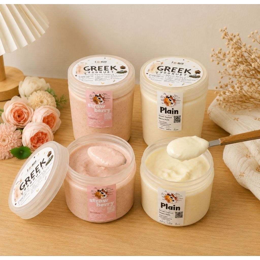 FARMELLIY GREEK YOGURT | GREEK YOGURT ORGANIC GRASS-FED