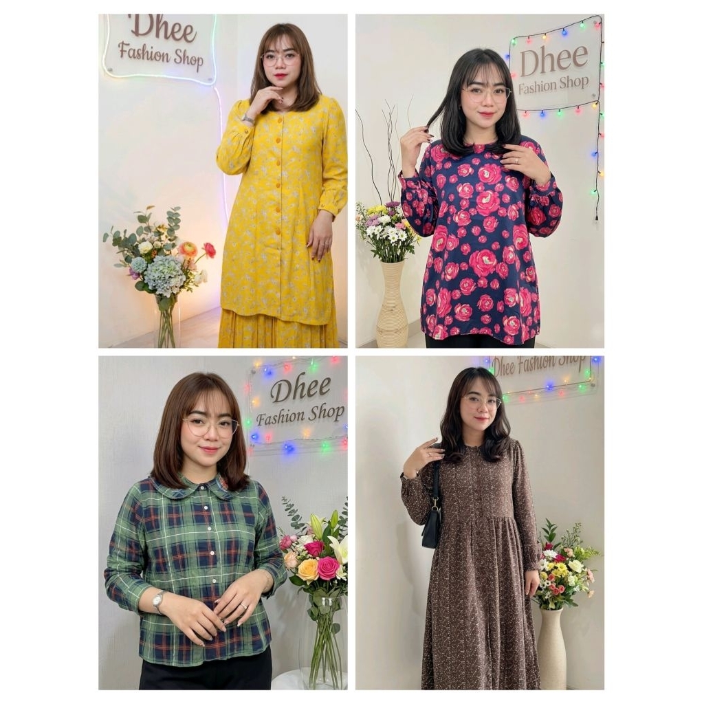 (baca deskripsi) PL GAMIS , TUNIK, DASTER , DRESS , ATASAN , SETELAN MURAH MULAI 5.000