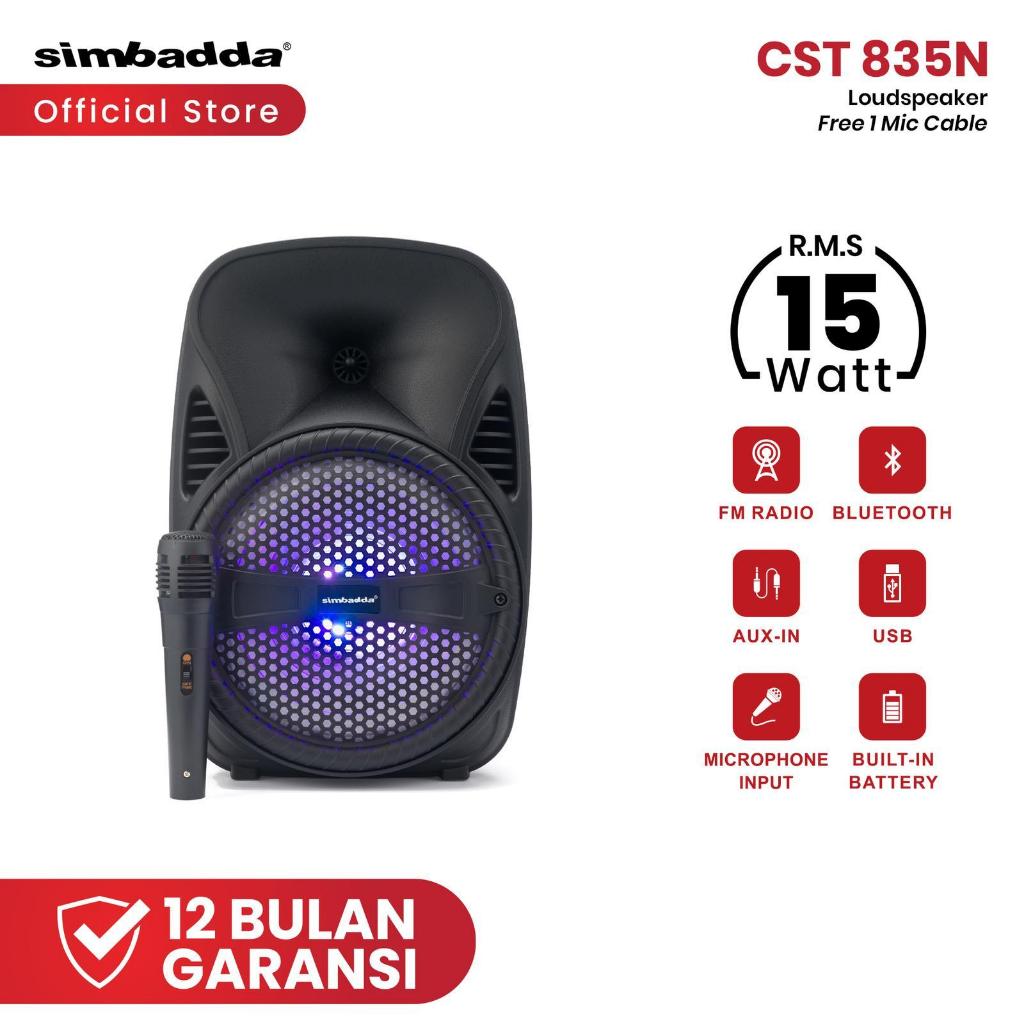Simbadda CST 835N Loudspeaker+ Mic Cable