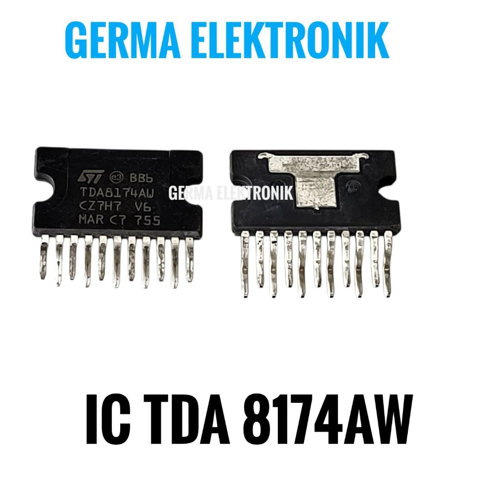 ic TDA8174AW 11pin kaki ic tda8174AW sebelas pin kaki