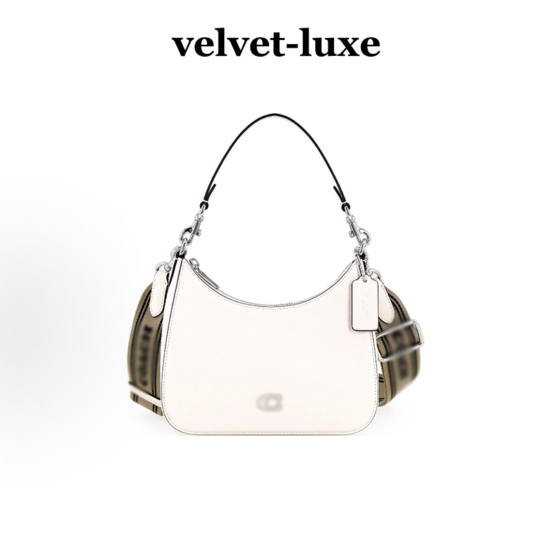 CJ842 Women bag hobo crossbody bag with signature canvas detail