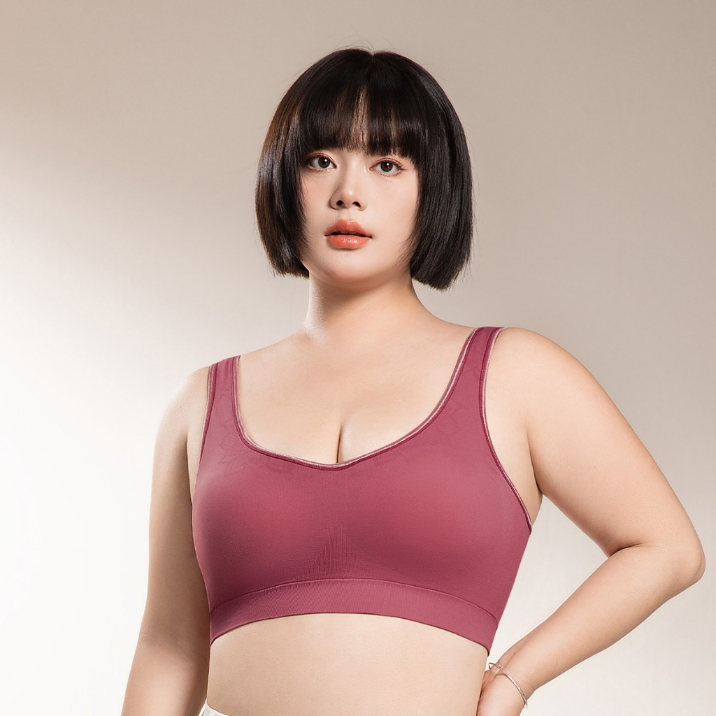 Felancy Bra Full Figure Seamless Wireless Cup C - 071-2078C