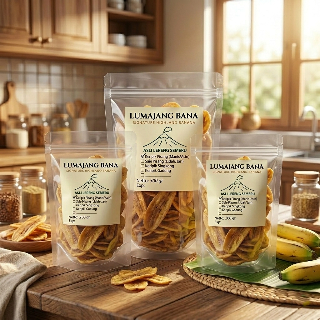 Lumajang Bana Signature: Keripik Pisang Khas Lumajang