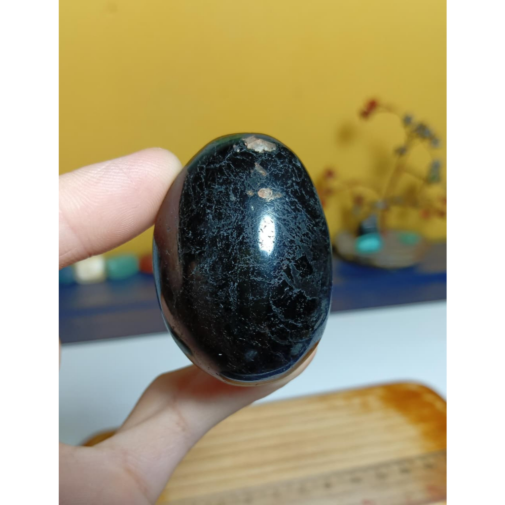 Batu Natural Black Tourmaline palm (14)