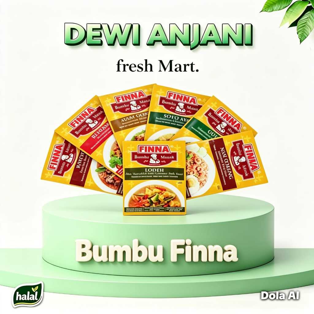 Finna Bumbu masak instan 50gr all varian / bumbu finna / racik bamboe