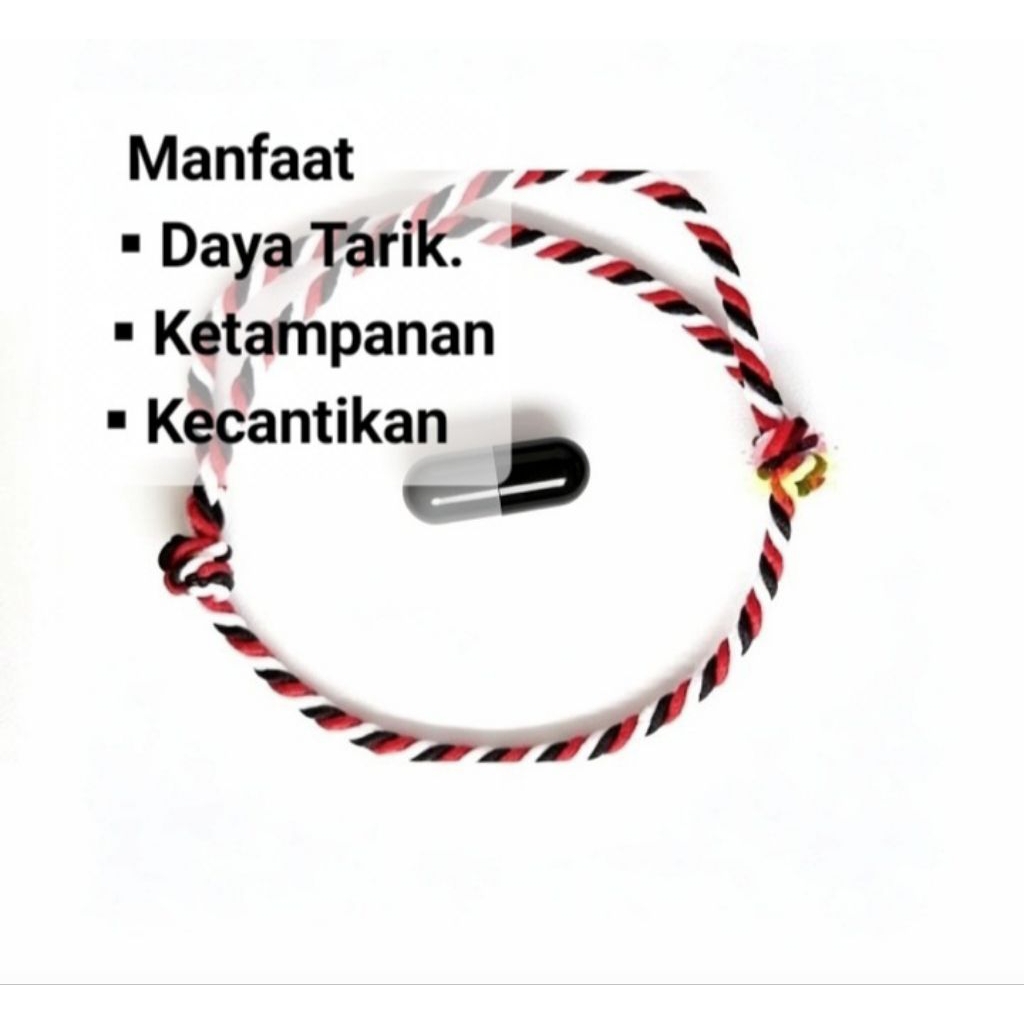 Gelang Aura Putu Wulung Free Kapsul Penyatuan