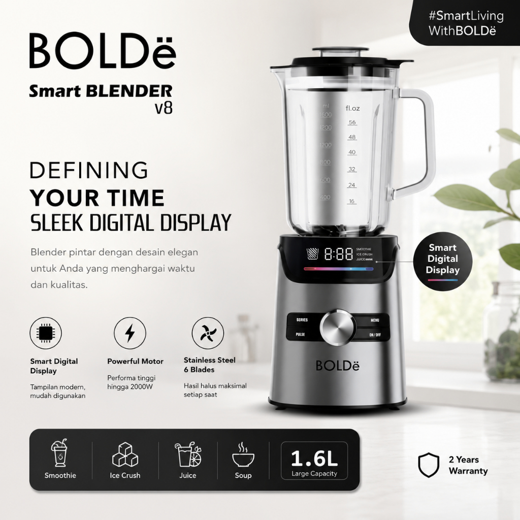 BOLDe Smart Blender V8 (Smart Blender)