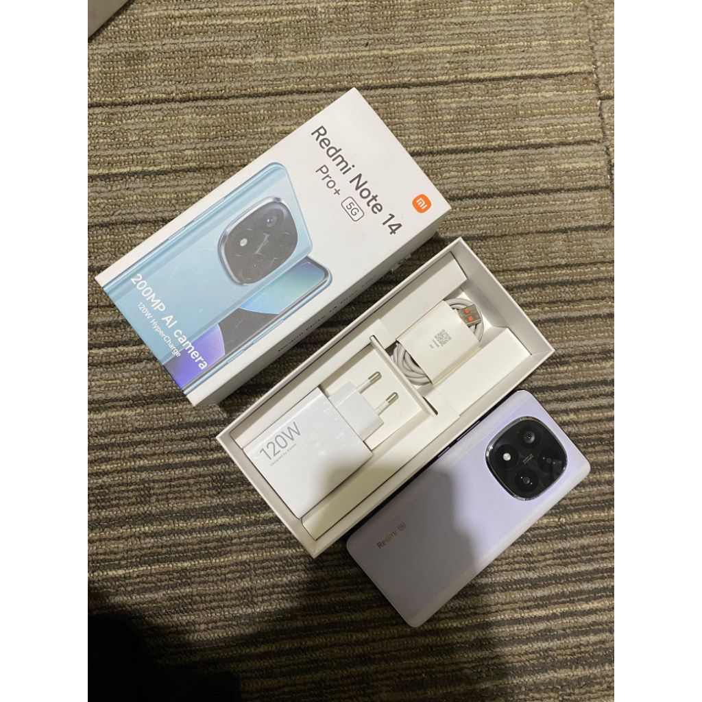 Xiaomi redmi note 14 pro+ 5g Second Fullset