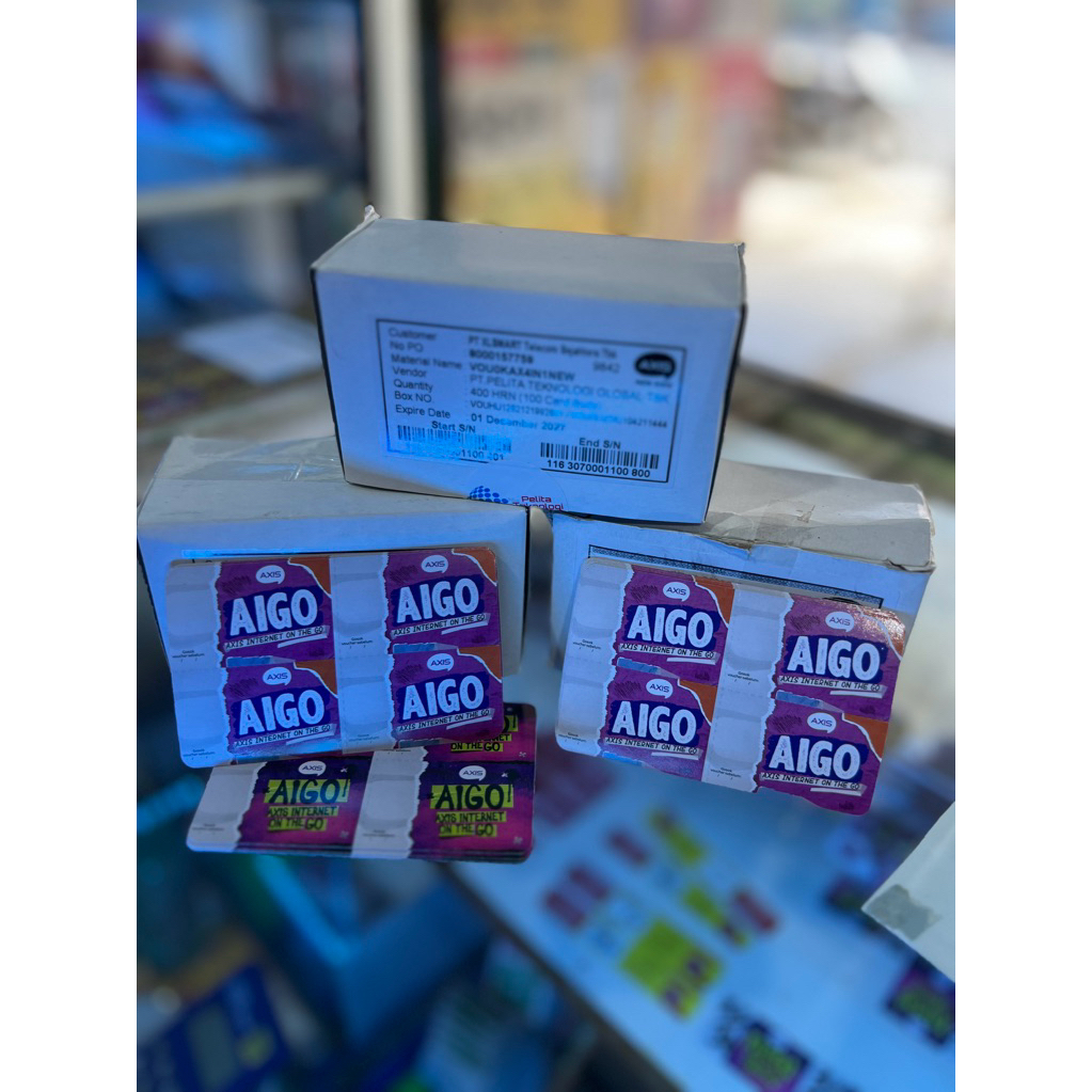 voucher axis kosong 1 box