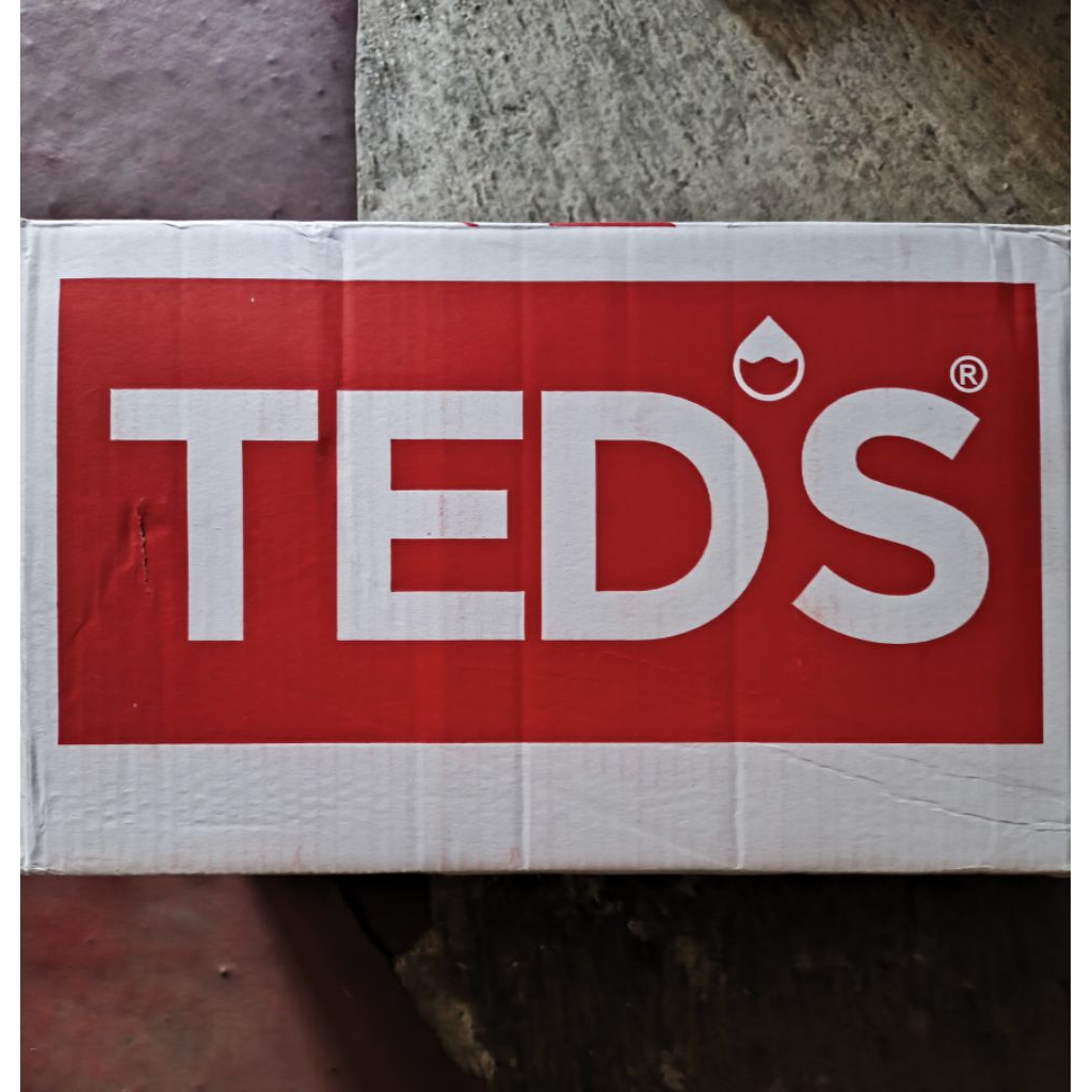 1Dus Teds Air Mineral 600ml isi 24