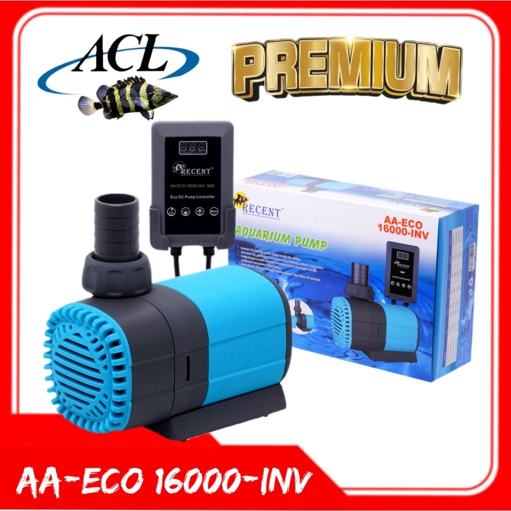 RECENT AA ECO INVERTER 16000 POMPA CELUP KOLAM