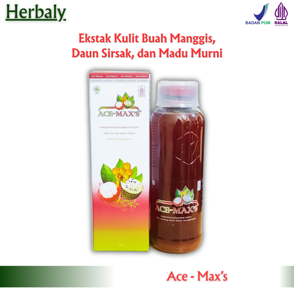 Ace Maxs Original 100% Asli Acemaxs /Ace Max's / Ace Maxs / Ace-Maxs