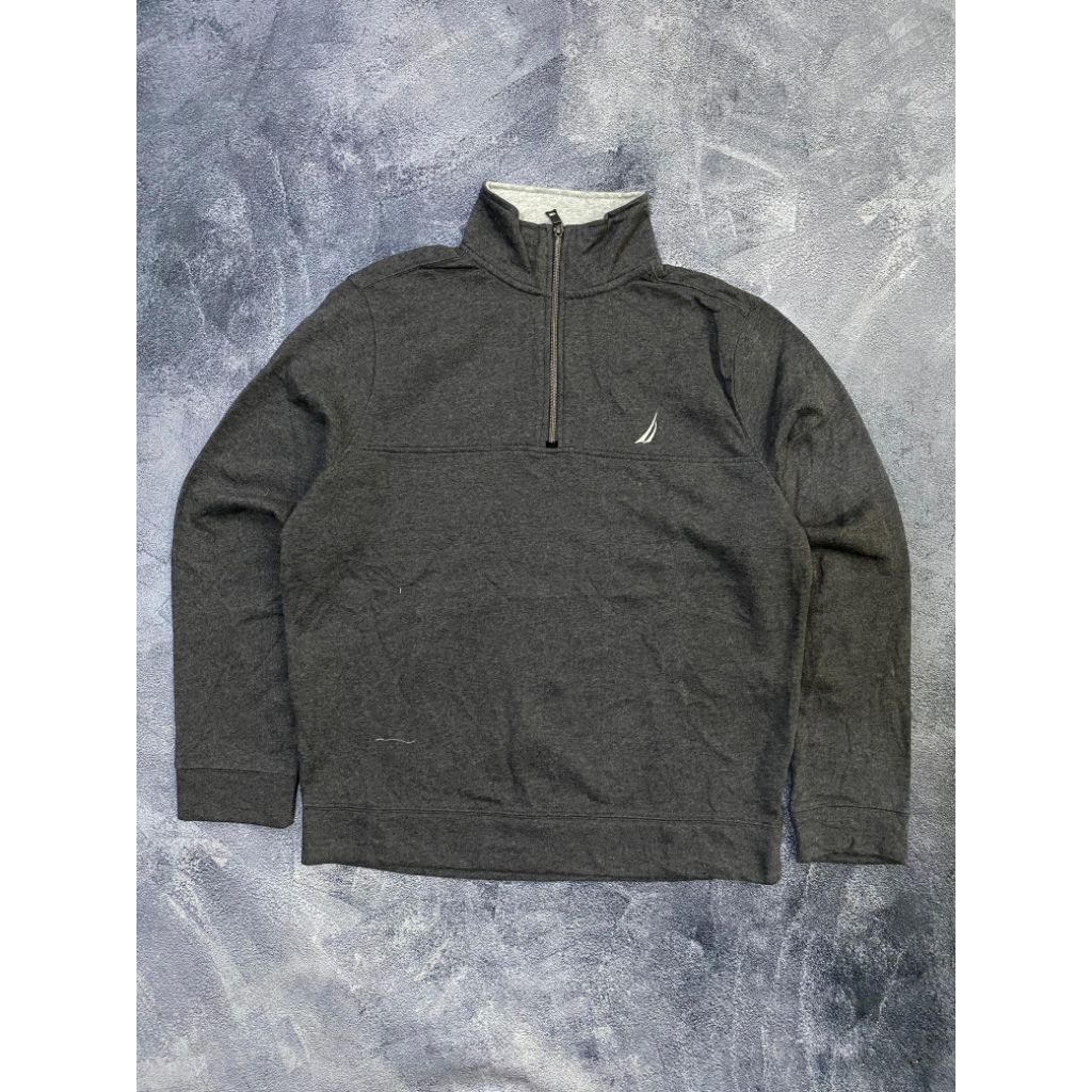 Half Zipper Nautica Drak Grey