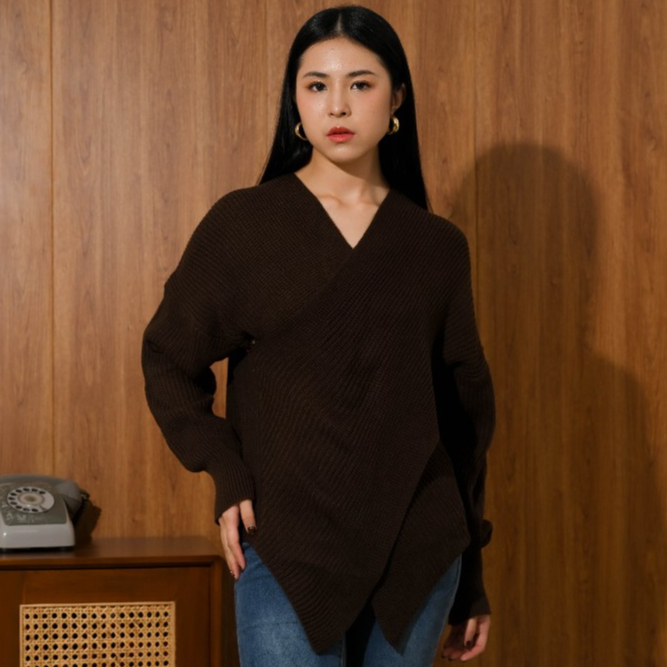 SUETERCLOTH - Irene Sabrina Sweater Premium / Sweater Wanita / Knit Top Wanita / Sabrina Top Knit