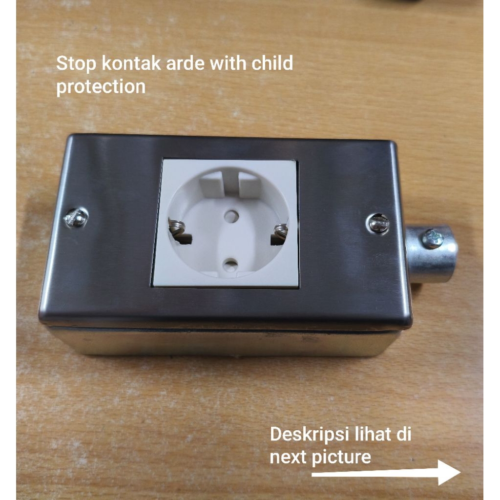 Stop kontak Panasonic Stainless outbow