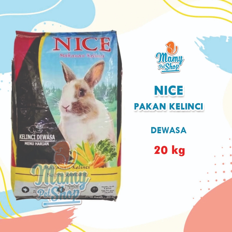 NICE RABBIT 20 KG PAKAN KELINCI