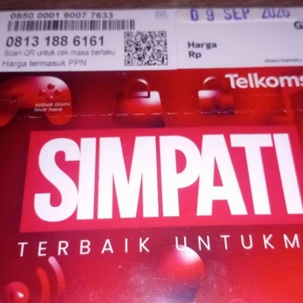 Nomor Cantik SIMPATI 11 Digit 6161