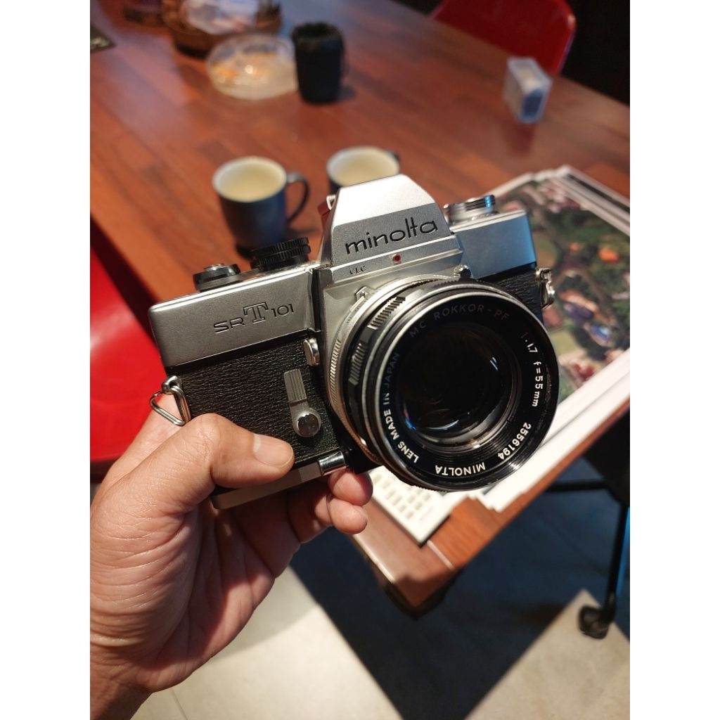 Nikon D3X, Minolta SRT101