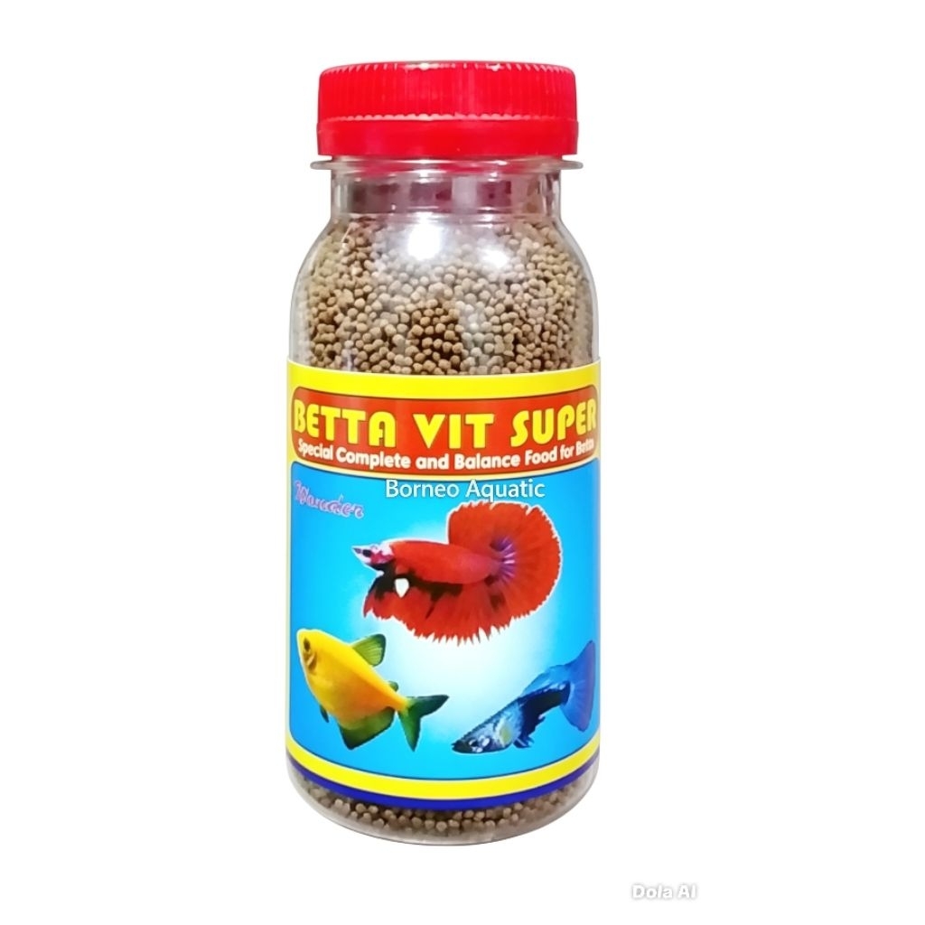 PAKAN BETTA VIT // PAKAN IKAN CUPANG & IKAN HIAS KECIL