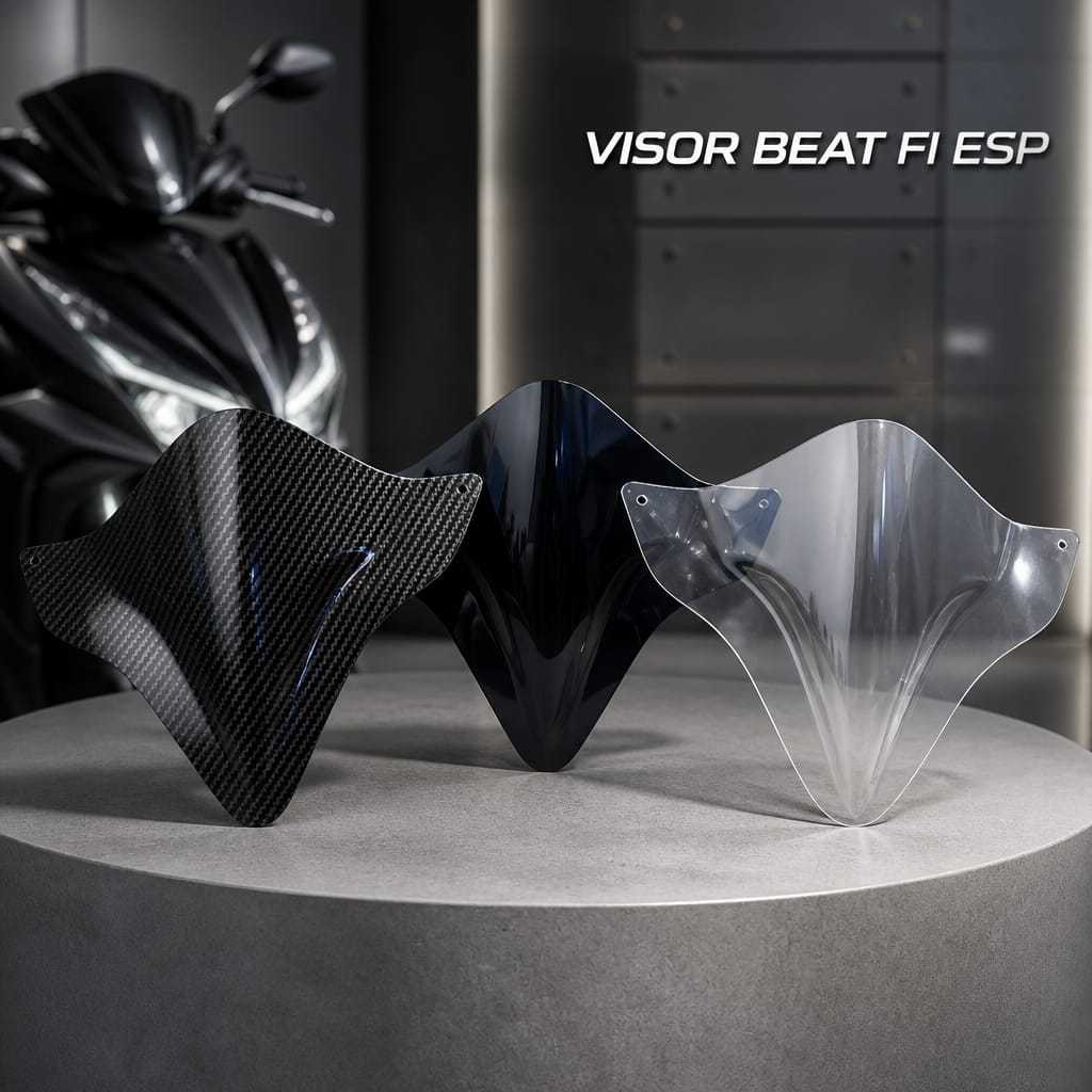 VISOR MOTOR BEAT FI ESP TAHUN 2016-2022 VISOR WINDSHIELD BEAT NEW ESP BEAT FI NEW