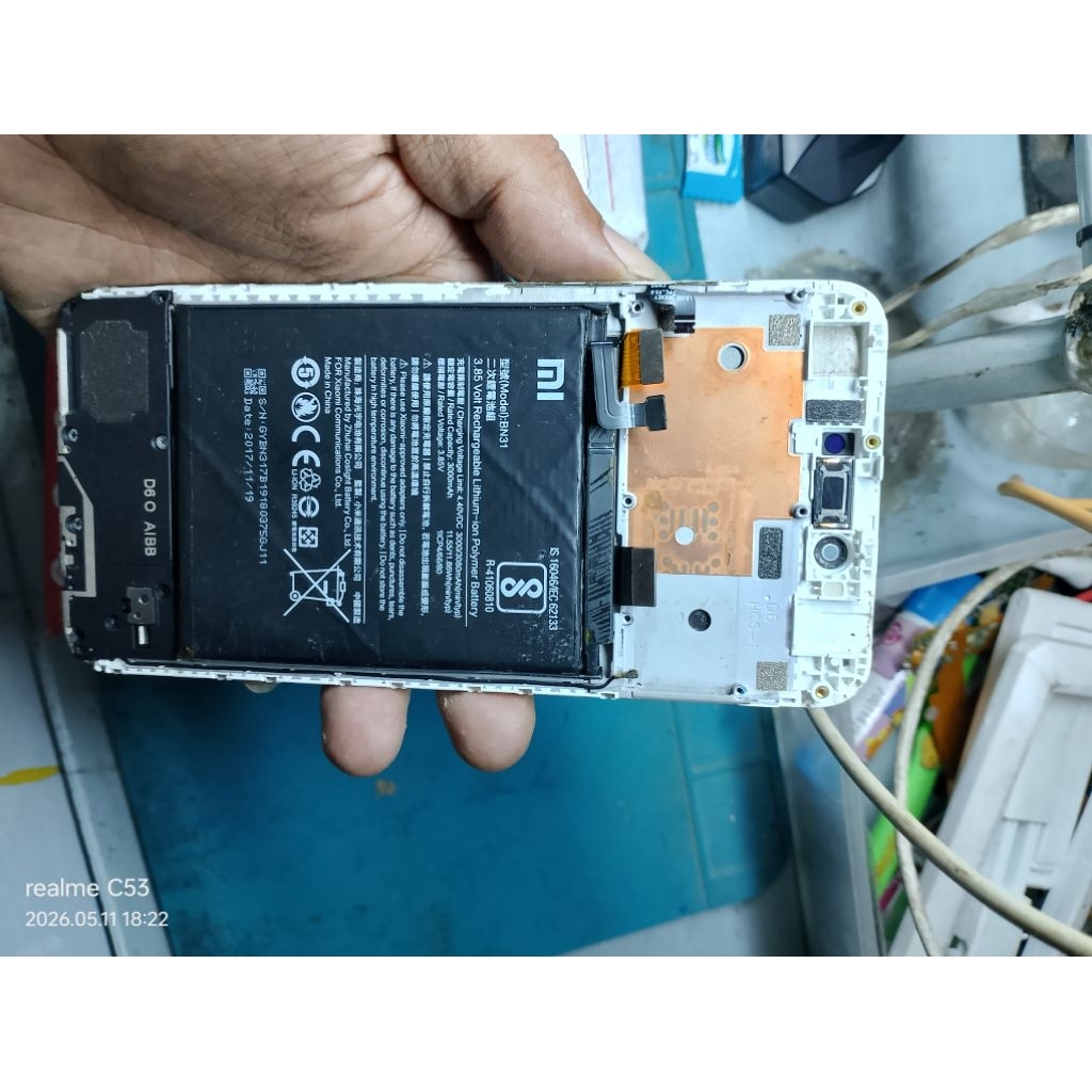 LCD Cabutan Original Redmi Note 5A