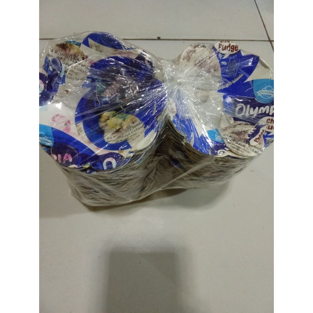 Sudi bikang isi 200pcs kertas tatakan kue bikang