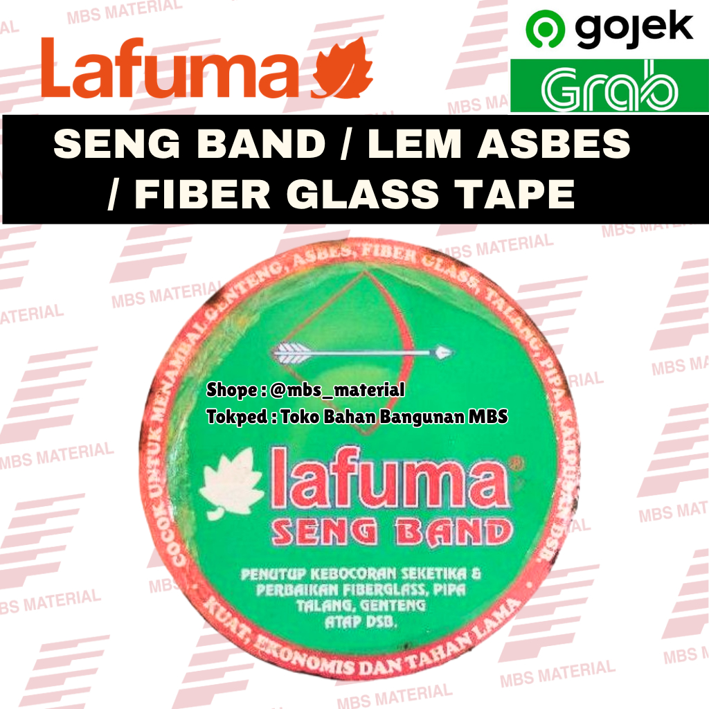 INSTANT / SAME DAY | Lafuma - Lem Aspal / Seng Band / Lem Asbes / Lem Fiberglass / Lem Pipa Talang