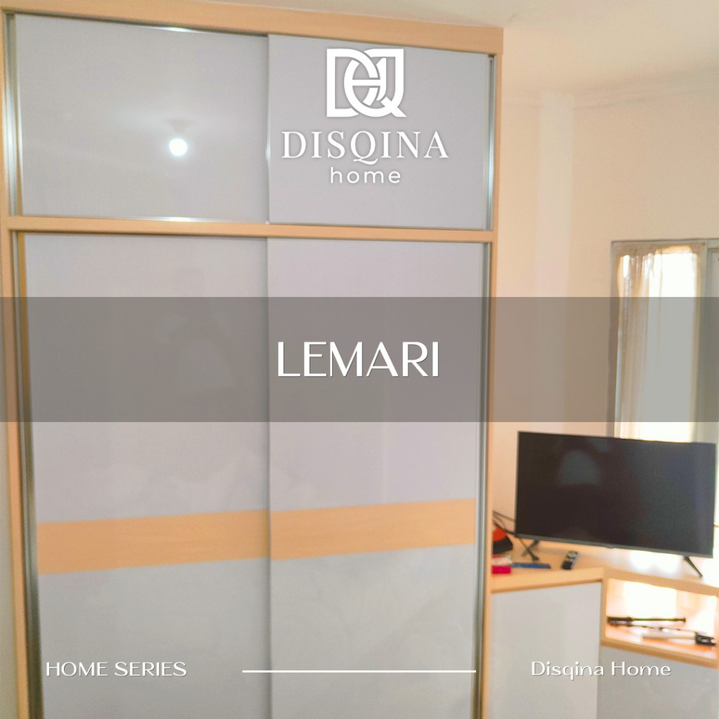 Lemari Pakaian Sliding Minimalis Custom