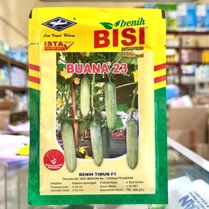 BENIH TIMUN BUANA 23 isi 20gram - Bibit TIMUN BUANA HIBRIDA F1 EXP 10-2028